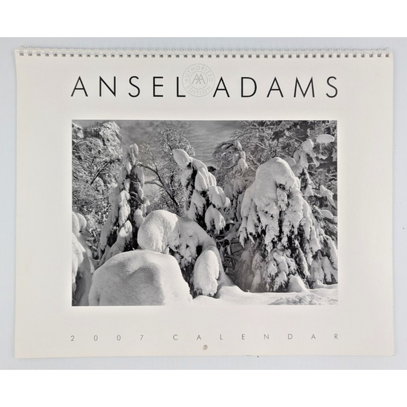 Ansel Adams 2003 & 2007 Wall Calendar Authorized Edition Photography Vintage - Picture 2 of 14